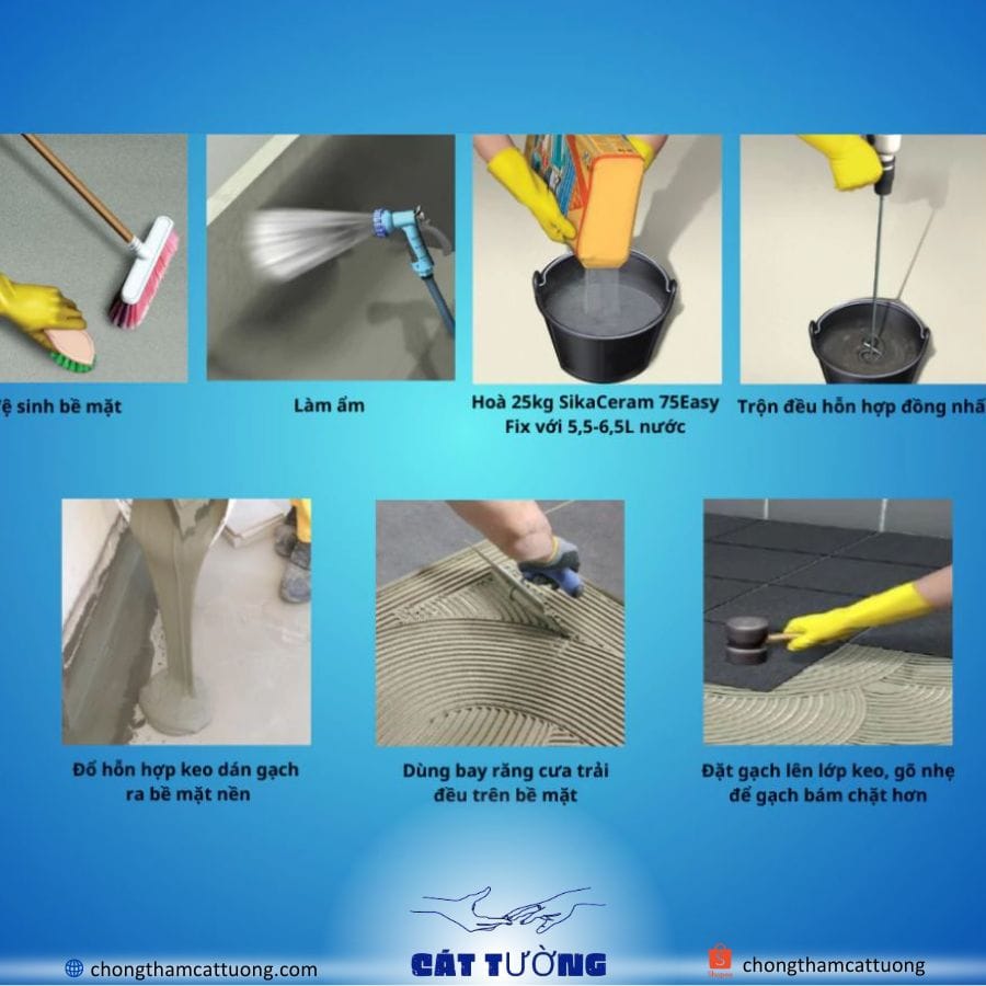 Keo ốp gạch SikaCeram 200 HP