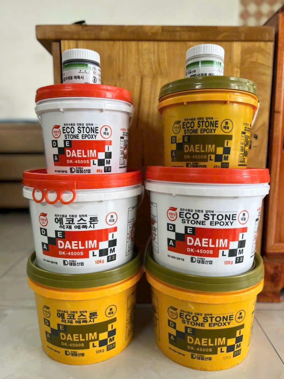 Keo Epoxy Trám Vết Nứt Bê Tông Eco Stone DK-4500S