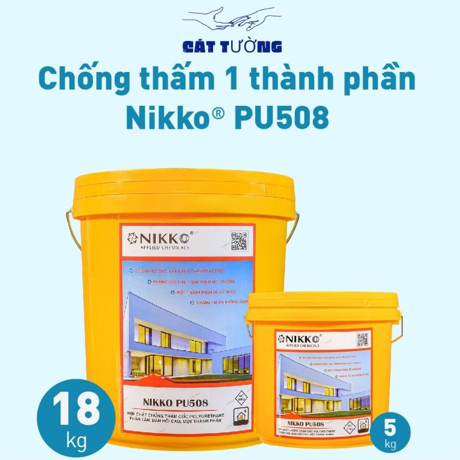 Chống Thấm Một Thành Phần Gốc PU NIKKO PU508